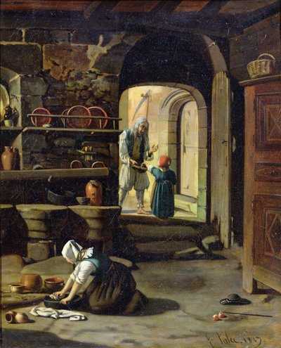 The Beggar by Francois Talec